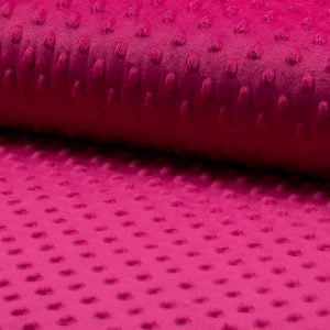 minky fleece fuksia