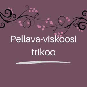 Pellava-viskoosi trikoo