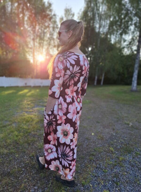 Trikoo: Jättikukat, oranssipunainen - Image 3