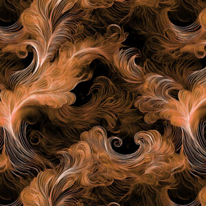 Trikoo: Höyhenenkevyt, oranssi, 65cm pala