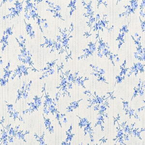 Reikäpitsitrikoo: Kukat, sininen