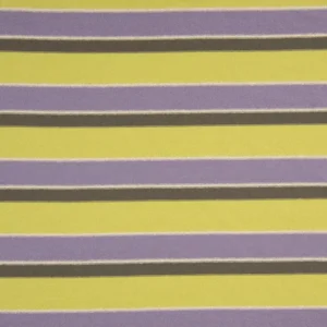 Trikooneulos: Sparkling Stripe, lime-lilac