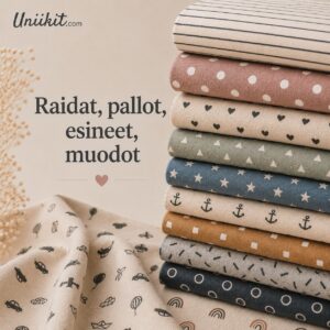 Raidat, pallot, esineet, muodot