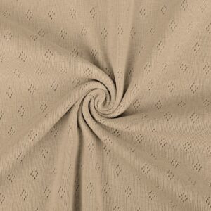 Reikäpitsitrikoo: Taupe