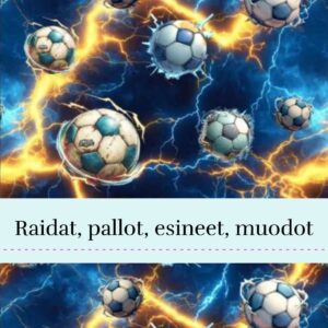 Raidat, pallot, esineet, muodot