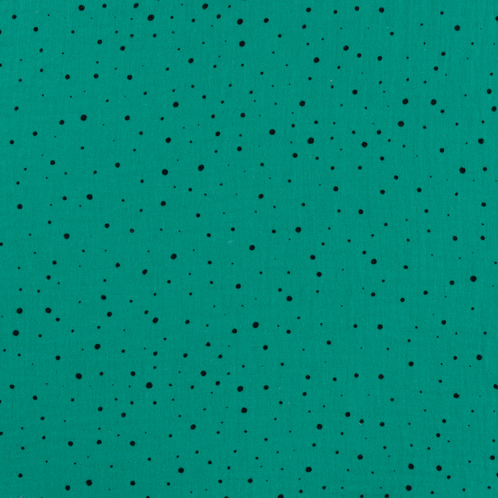 Double Gauze: Mustat pisteet, vihreä - Image 2