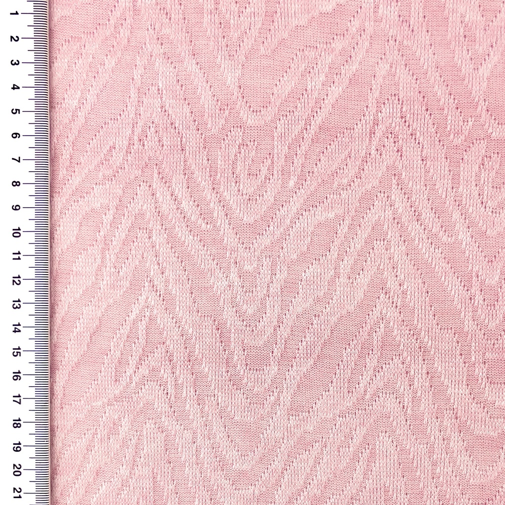 Viskoosi neulos vaalea pinkki