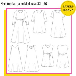 Tunika ja mekkokaava: Meri 32-56