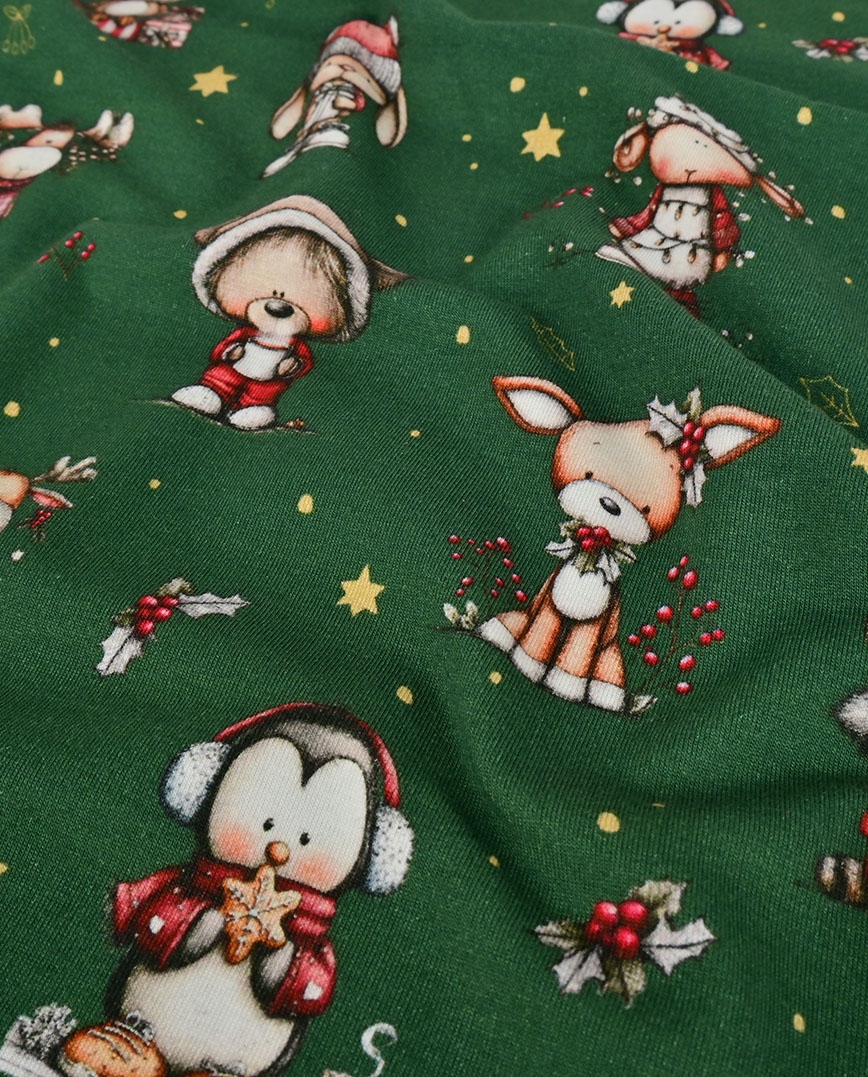 Trikoo: Sweet Christmas, Vihreä - Image 2