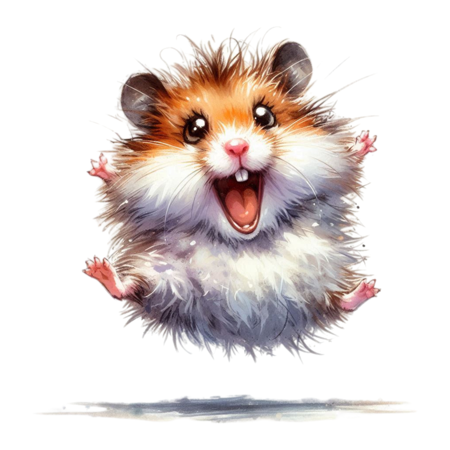 Silityskuvio: Hamsteri n. 18cm